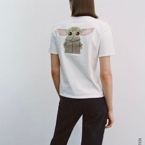Zara LimitedEdition BabyYoda StarWars Disney Shirt